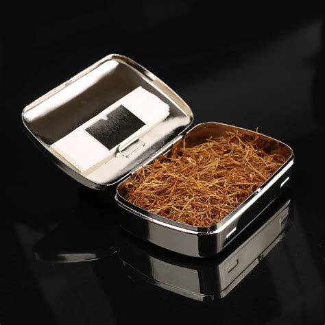 tobacco box metal|Metal Tobacco Box .